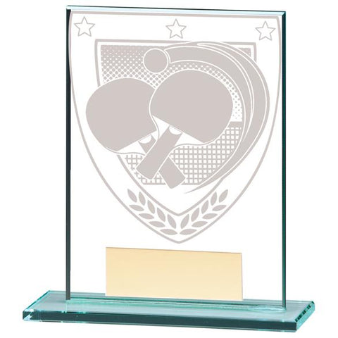 Millennium Table Tennis Jade Glass Award CR20392
