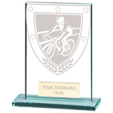 Millennium Cycling Jade Glass Award  CR23138