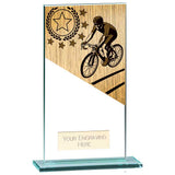 Mustang Cycling Jade Glass Award  CR23140