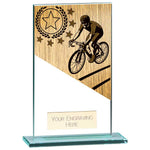 Mustang Cycling Jade Glass Award  CR23140