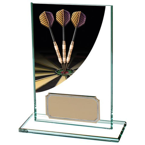 Colour Curve Darts Jade Glass Award CR4608A