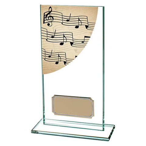 Colour Curve Music Jade Glass Award CR4763A