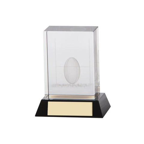 Conquest Rugby 3D Crystal AwardCR7221
