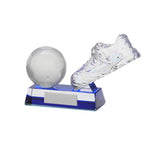 Legacy Football Boot & Ball Crystal AwardCR9030