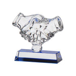 Fairplay Handshake Crystal Award CR903