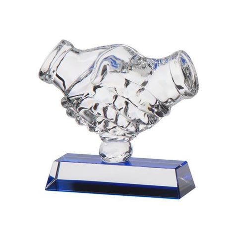 Fairplay Handshake Crystal Award CR903
