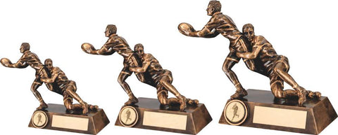 Rugby Male Resin Trophy RF122