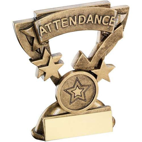 Attendance 3.75" School Trophy (RF801)