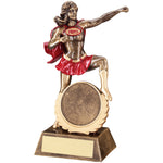 Netball FEMALE HERO Resin Trophy RF548