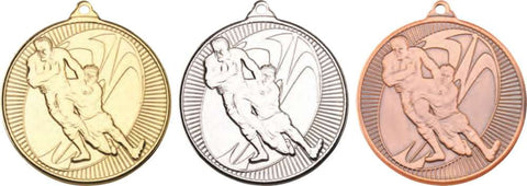 Rugby Medal & Ribbon 50mm (M41)