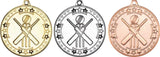 Cricket Medal & Ribbon 50mm (M79)
