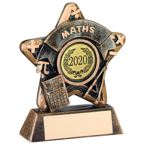 Maths 3.75" School Trophy (RF406)