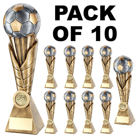 10 PACK of Football Trophies RF611