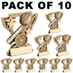 10 PACK Cricket Resin Awards RF812
