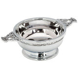 The Highland Quaich In Steel 100mm (4"ST15254