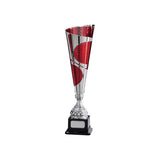 Quest Laser Cut Silver & Red Cup TR17558