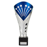 All Stars Super Rapid Trophy Silver & Blue TR19527