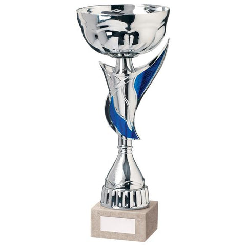 Empire Cup Silver & Blue 390mm
