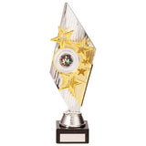 Pizzazz Plastic Trophy Silver & Gold TR20520