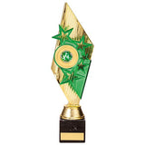 Pizzazz Plastic Trophy Gold & Green TR20524