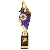 Pizzazz Plastic Trophy Gold & Purple TR20525