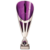 Rising Stars Deluxe Plastic Lazer Cup Silver & Purple TR20536