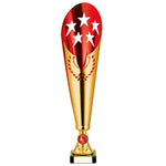 Legendary Lazer Cut Metal Cup Gold & Red 410mm