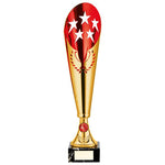 Legendary Lazer Cut Metal Cup Gold & Red TR20551