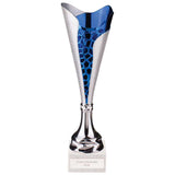 Utopia Classic Cup Silver & Blue  TR23023