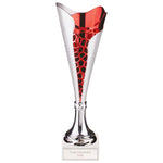 Utopia Classic Cup Silver & Red  TR23024