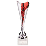 Utopia Classic Cup Silver & Red  TR23024