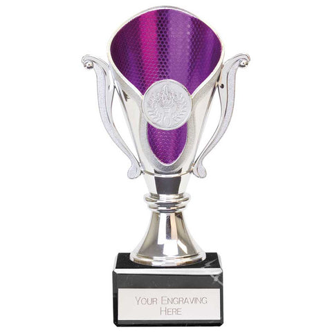 Wizard Legend Trophy Silver & Purple Cup TR23538