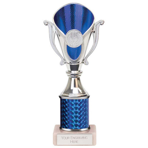 Wizard Plastic Trophy Blue Cup TR23550