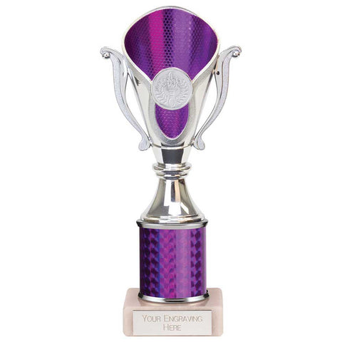 Wizard Plastic Trophy Purple Cup TR23551