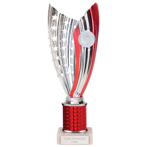 Glamstar Plastic Trophy Red Cup TR23555