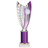 Glamstar Plastic Trophy Purple Cup TR23556