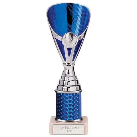 Rising Stars Plastic Trophy Blue Cup TR23565